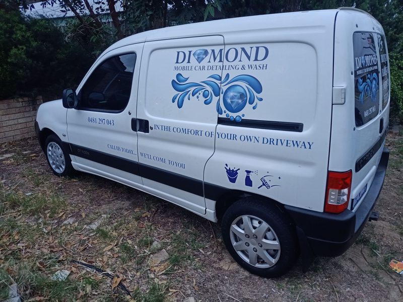Diamond van wrap (side) by Bedrock Graphics, Ellenbrook WA