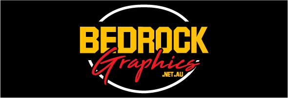 BEDROCK GRAPHICS | SIGNS | DECALS | MURALS | CLOTHING | Ellenbrook
